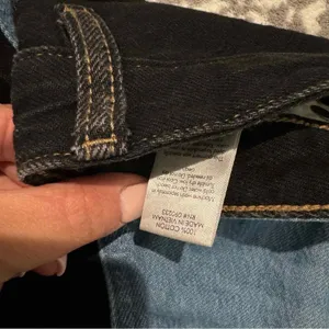 NWT Pacsun 90's Boyfriend Jeans Blue/Black Two‎ Tone Size 25 Preppy Edgy Grunge thumbnail 4