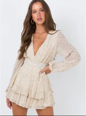 NWT Princess Polly String of Love Romper 8 thumbnail 1