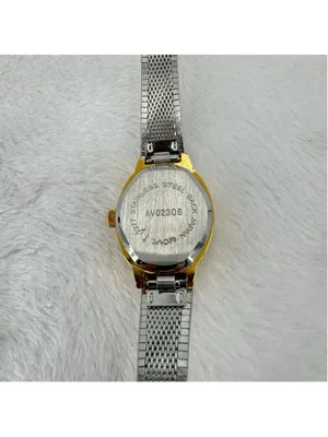Avon Two-Tone Sleek Watch F26936-7 New In Box Mint Condition Collectible thumbnail 4