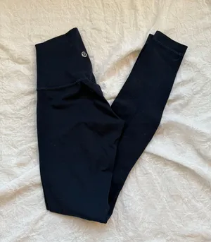 Lululemon Navy Leggings thumbnail 1