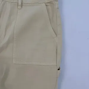 Hidden Los Angeles Cream Ivory Wide Leg Cargo Painter Pants Jeans Utility Sz 31 thumbnail 5