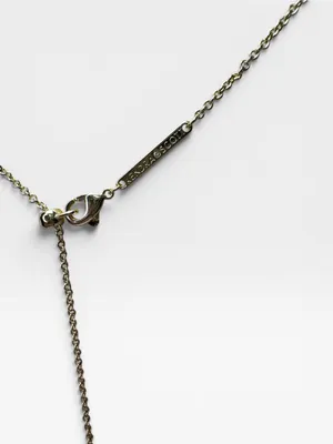 NWT Kendra Scott Gold 14k over Brass Oval Teardrop Accent Necklace Choker thumbnail 8