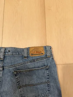 L.L. Bean Vintage Natural Fit Straight Leg Jeans Men's Size 35x34 thumbnail 8