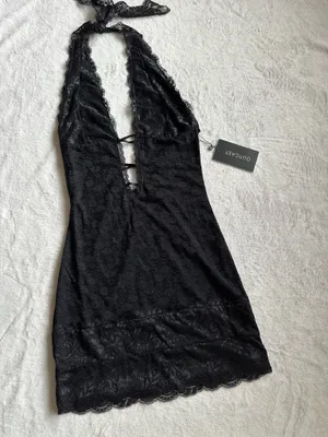 Outcast Clothing India Mini Dress Black thumbnail 5