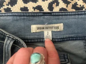 Urban Outfitters Mini Skirt Denim thumbnail 5