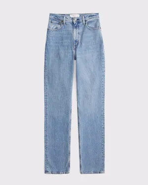 Abercrombie & Fitch Ultra High Rise 90s Straight Jean thumbnail 6