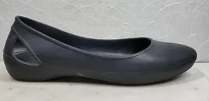 Crocs Laura Ballerina Ballet Flats Womens 10 Black Slip On Comfort Lightweight thumbnail 1