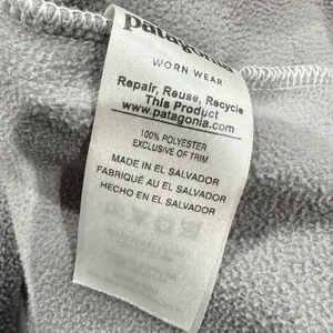 Patagonia Micro D Fleece Henley Colorblock Shirt Women’s Small thumbnail 3
