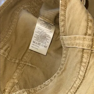 NWOT FREE PEOPLE Cleo Washed Chino Trouser Pants SZ-4 thumbnail 13