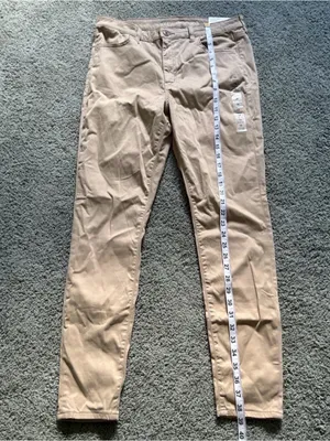 American Eagle Tan Hi-Rise Jeggings Womens Size 12 Next Level Stretch NWT thumbnail 3