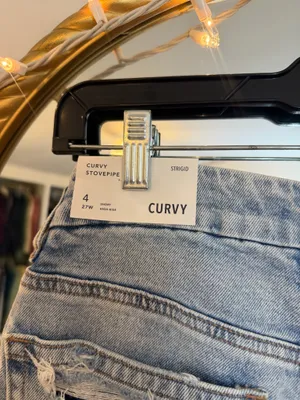 American Eagle Strigid Curvy Jeans thumbnail 7