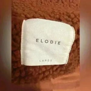 Elodie Brown Mocha Teddy Bear‎ Sweater Jacket Faux Sherpa Shearling Chunky Fall thumbnail 6