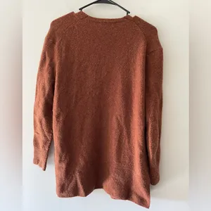 Madewell Brown Merino Wool Alpaca Blend Button‎ Cardigan thumbnail 2