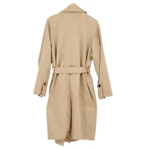 Wild Fable Womens XXL Tan Khaki Double Breasted Belted Trench Coat Jacket Long thumbnail 5