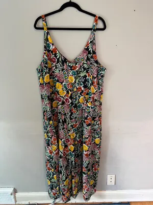 Natural Life Chelsea Jumpsuit Floral XL thumbnail 2