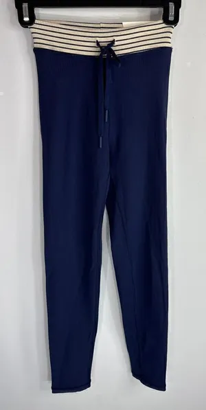 Offline By Aerie 7/8 Hi Rise Navy Blue‎ Ribbed Legging SMALL NWT thumbnail 1