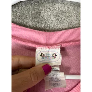 Disney‎ Mickey Minnie Friends Playtime Pink Sleep Shirt Nightgown Lounge Large thumbnail 7