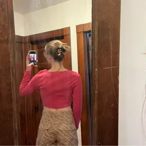 Altar'd State Fuchsia Crop Top thumbnail 7