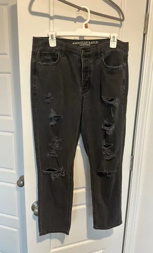 American Eagle Outfitters Black Denim Jeans thumbnail 1