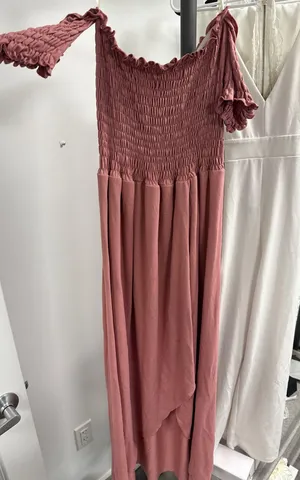 Marshalls Soft pink maxi dress thumbnail 1