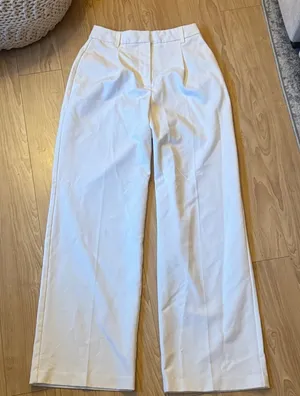 NA-KD WHITE Pants thumbnail 1