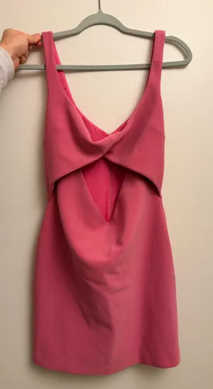 Bec & Bridge Pink mini dress thumbnail 1