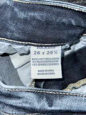 Buckle BKE Billie Slim Fit High Rise Tailored Bootcut Jeans Sz 26 x 29.5 PBK126S thumbnail 9