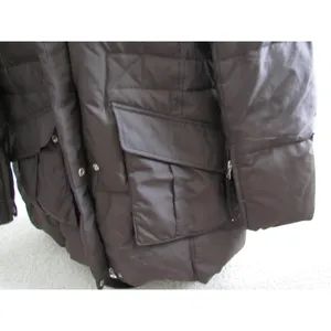Free Country Power Down Parka XL‎ Brown Leopard Lining Puffer Jacket thumbnail 13