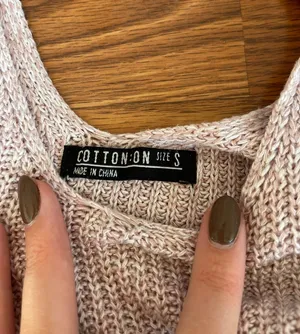 Cotton On Pink Ribbed Tank Top thumbnail 2