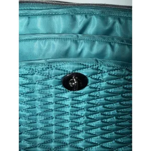 Lug Adagio‎ Shoulder Crossbody Bag RFID Protection Turn Key Lock Emerald Teal M thumbnail 4