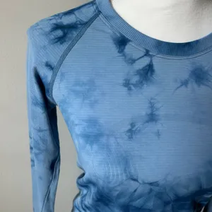 Lululemon Tie Dye Swiftly Tech Longsleeve Race Length Size 6 thumbnail 4