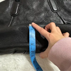 Marc by Marc Jacobs Pebbled Shoulder Bag in Black thumbnail 12