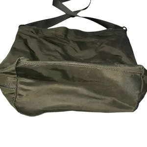 Lululemon Olive Green All Set Nylon Bucket Bag Purse thumbnail 6