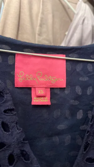 Lilly Pulitzer Navy Blue Dress thumbnail 3