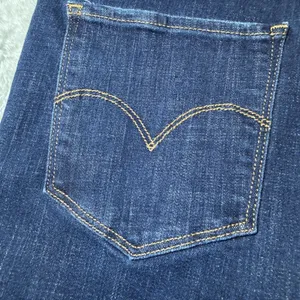 Levis 311 Womens Size 32x30 Shaping Skinny Jeans Distressed Dark Wash Stretch thumbnail 16