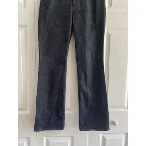 J.Crew Bootcut Jeans Womens Size 28S Dark Indigo Wash Classic Denim Stretch thumbnail 4