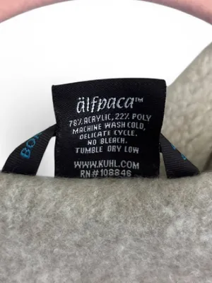 KÜHL Alfpaca Hooded Zip-up Fleece Vest with Sherpa Taupe Size M Outdoors Cozy thumbnail 5