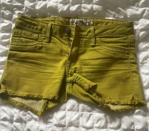 PRVCY Jean shorts Yellow Size 25 thumbnail 1