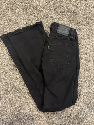 Levi’s Black Flare Jeans 726 thumbnail 7