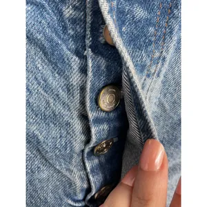 Reformation Womens Denim Shorts Blue High Rise Frayed Hem 28 thumbnail 5