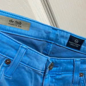 AG Adriano Goldschmied the Stilt Cigarette Electric Blue Jeans Y2K‎ thumbnail 5