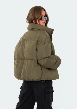 Edikted Puffer Oversized Puffer Jacket  thumbnail 4