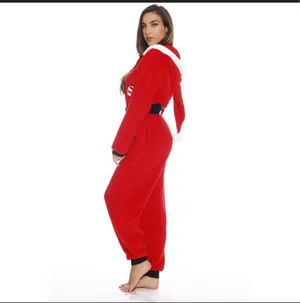 M Santa Jumpsuit women's  thumbnail 2