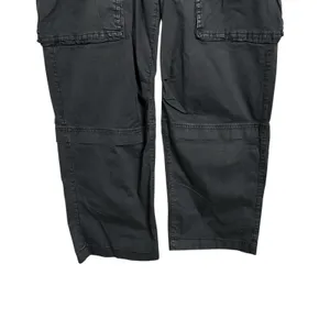 Garage Womens Sz 13 Faded Black Cargo Baggy High Rise Y2K Skate Grunge Pants thumbnail 3