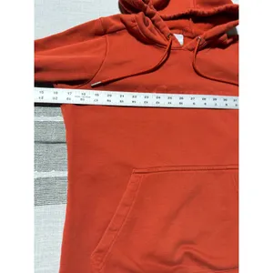 Columbia Womens Logo Hoodie‎ Sweatshirt Burnt Orange Size Medium Pullover Fleece thumbnail 3