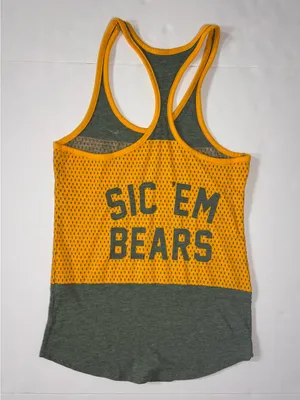 Nike Baylor Bears Dri-FIT Racerback Tank Women’s Small Green Gold NCAA thumbnail 5