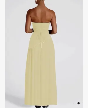 BRAND NEW maxi yellow dress Size 0 thumbnail 2