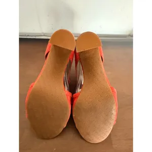 Tahari Coral Megyn Suede Laser Cut Lace Up Peep‎ Toe Block Heel Shoes Size 9 thumbnail 9
