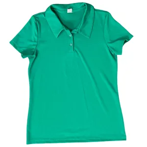 Alo Kelly Emerald Green Polo Short Sleeve Collared Tee T-Shirt size XS Tennis thumbnail 3