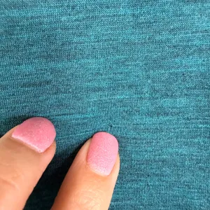 Segments Womens Merino Wool Long Sleeve Base Layer Top Teal Green Heathered L thumbnail 5
